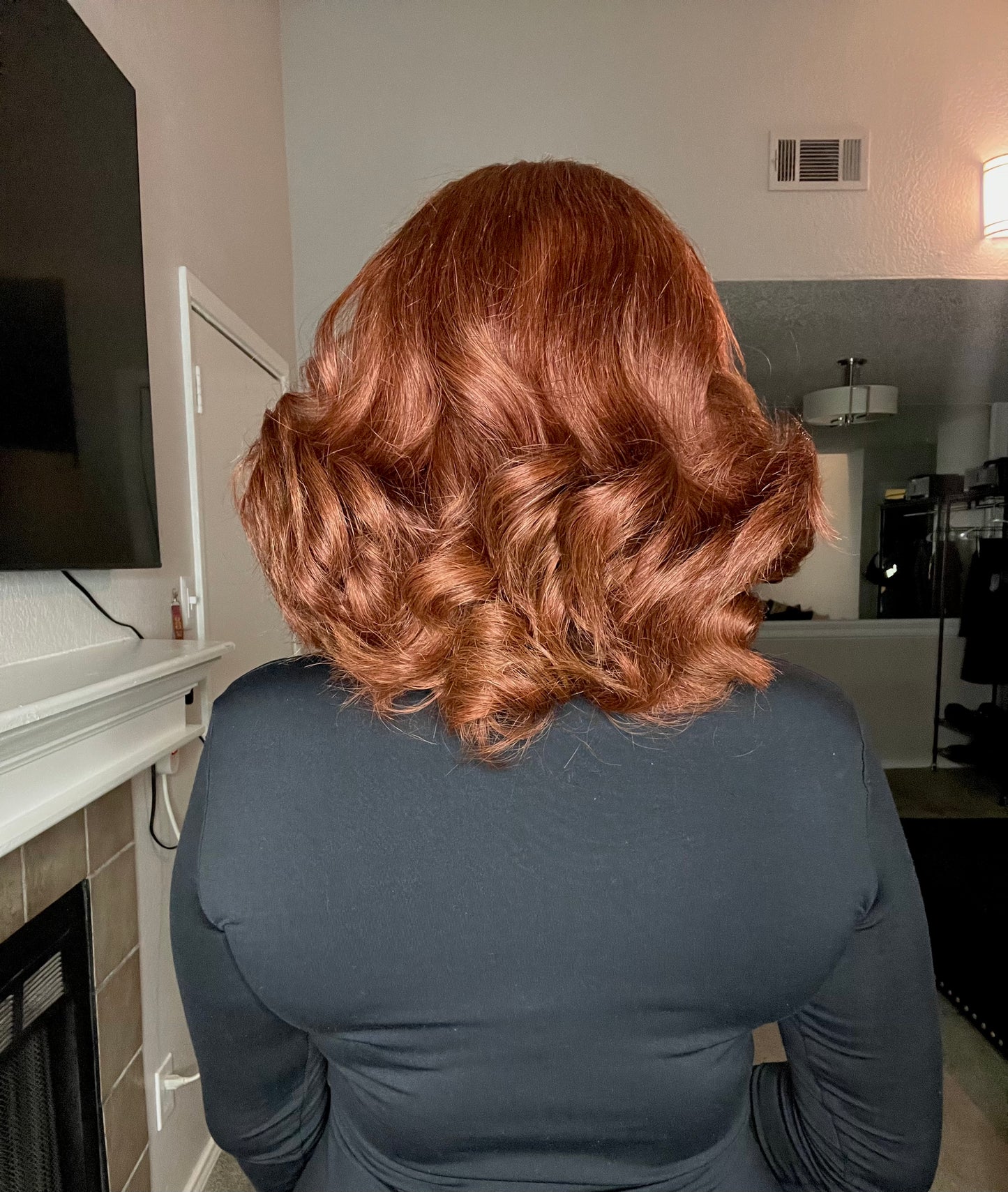 Brown Short Cut Layered Bob 13x4 Lace Front Wig - 006