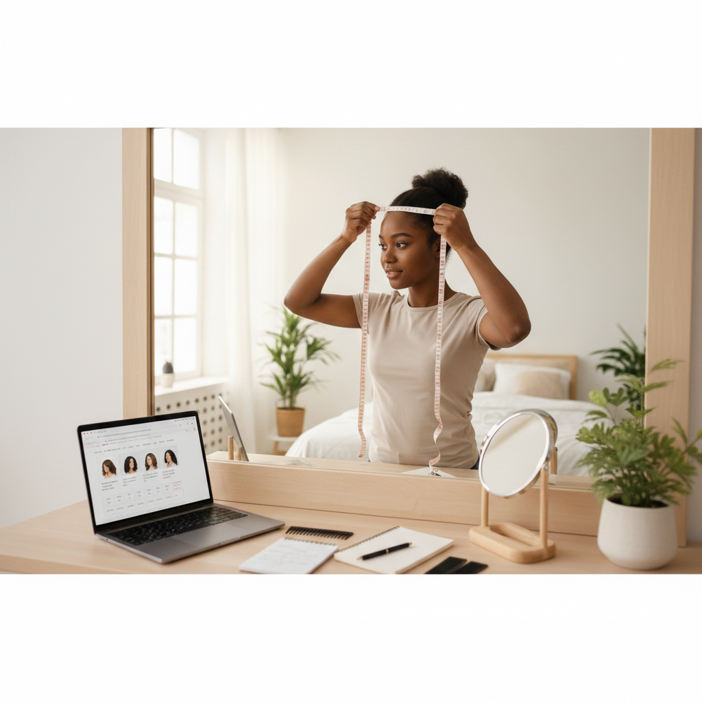 How to pick the right wig cap size and measure your head